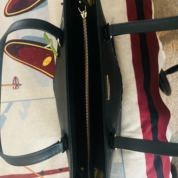 Kate Spade Black & White Trim Structured Tote – NWT – Classic Everyday Bag - Picture 4 of 4